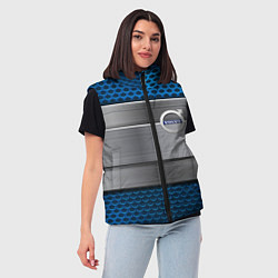 Женский жилет Volvo metal steel, цвет: 3D-красный — фото 2