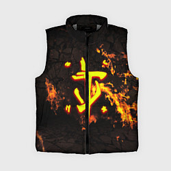 Женский жилет Doom fire, цвет: 3D-светло-серый