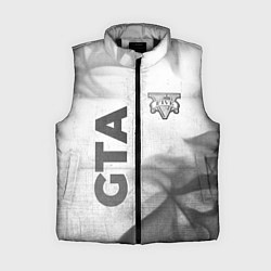 Женский жилет GTA - white gradient вертикально, цвет: 3D-черный
