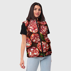 Женский жилет Салями, цвет: 3D-светло-серый — фото 2