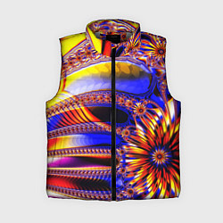Женский жилет Психоделика стекло