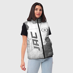 Женский жилет JAC - white gradient вертикально, цвет: 3D-черный — фото 2