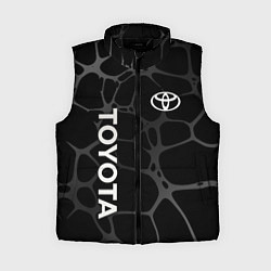 Женский жилет Toyota - монохромный аква