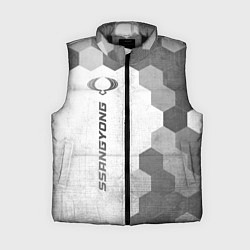 Женский жилет SsangYong - white gradient по-вертикали, цвет: 3D-черный