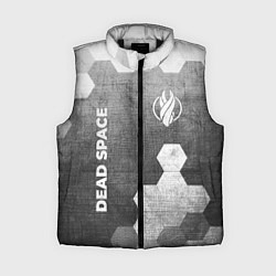 Женский жилет Dead Space - grey gradient вертикально, цвет: 3D-черный