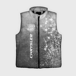 Женский жилет Chrysler - grey gradient по-вертикали, цвет: 3D-черный