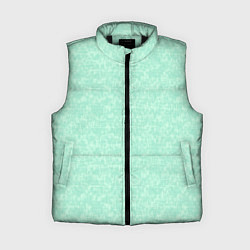 Женский жилет Аквамарин однотонный текстурированный, цвет: 3D-черный