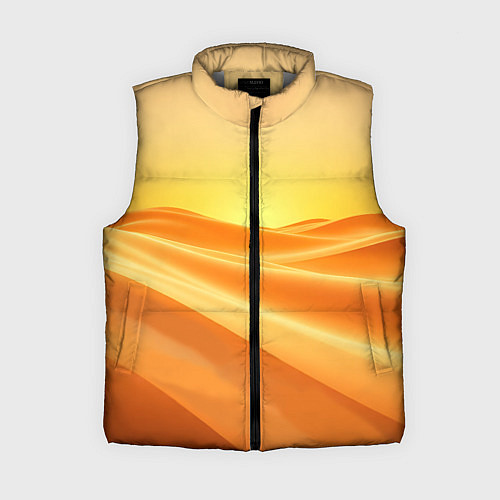 Женский жилет Золотые пески / 3D-Светло-серый – фото 1