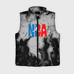 Женский жилет NASA неоновый огонь, цвет: 3D-светло-серый