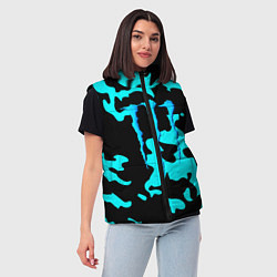 Женский жилет Monster energy камуфляж голубой, цвет: 3D-светло-серый — фото 2