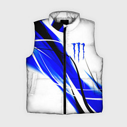 Женский жилет Monster energy линии абстракции