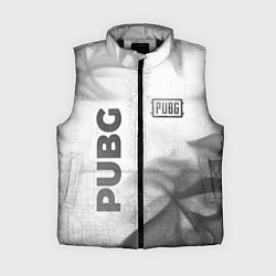 Женский жилет PUBG - white gradient вертикально, цвет: 3D-черный