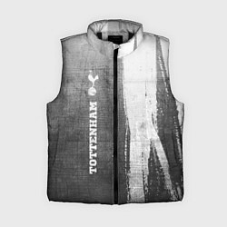 Женский жилет Tottenham - grey gradient по-вертикали, цвет: 3D-черный