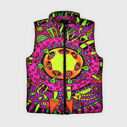 Женский жилет Кислотные грибы оптические