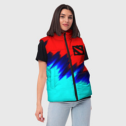 Женский жилет Dota краски, цвет: 3D-черный — фото 2