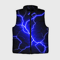 Женский жилет Color blue black