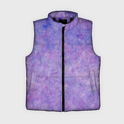Женский жилет Фиолетовый свет фонаря