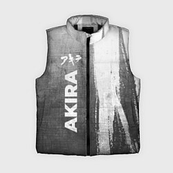 Женский жилет Akira - grey gradient по-вертикали, цвет: 3D-черный