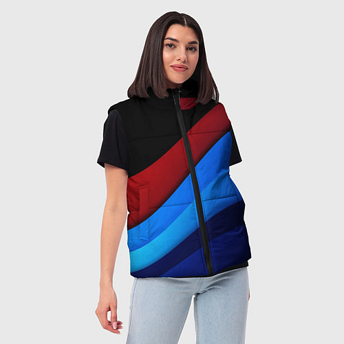 Женский жилет Multicoloured / 3D-Черный – фото 3