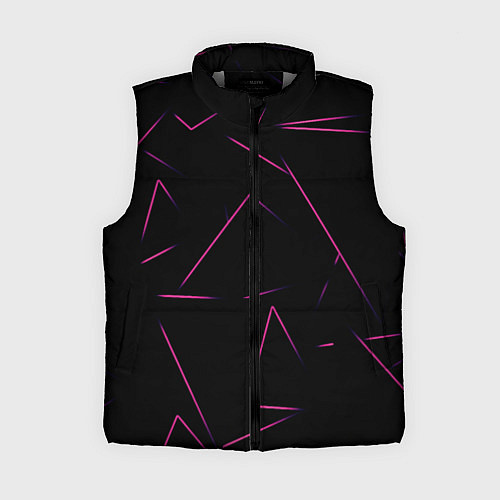 Женский жилет Color pink line / 3D-Светло-серый – фото 1