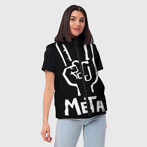 Женский жилет Metall / 3D-Черный – фото 3