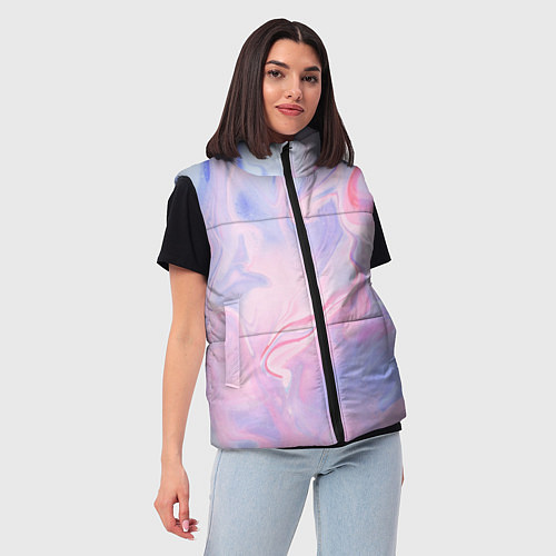 Женский жилет Палитра красок / 3D-Черный – фото 3