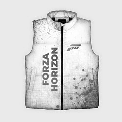 Женский жилет Forza Horizon - white gradient вертикально, цвет: 3D-черный