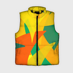 Женский жилет Настроение в цветных тонах, цвет: 3D-черный