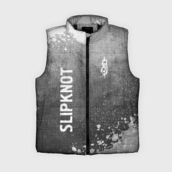 Женский жилет Slipknot - grey gradient вертикально