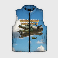 Женский жилет Bombardino Crocodillo мем