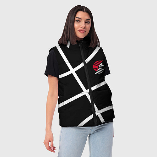 Женский жилет Трэйл Блэйзерс - черный мяч / 3D-Черный – фото 3