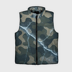 Женский жилет Ледяной камуфляж