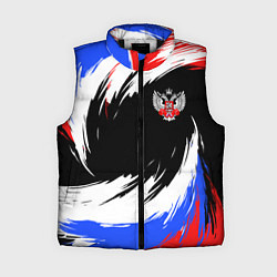 Женский жилет Федерация бокса РФ - краска, цвет: 3D-черный