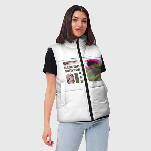 Женский жилет Шуга - BTS / 3D-Черный – фото 3