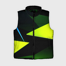 Женский жилет Geometric shapes, цвет: 3D-черный