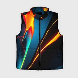 Женский жилет Multicoloured neon, цвет: 3D-черный