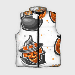 Женский жилет Candy halloween, цвет: 3D-черный