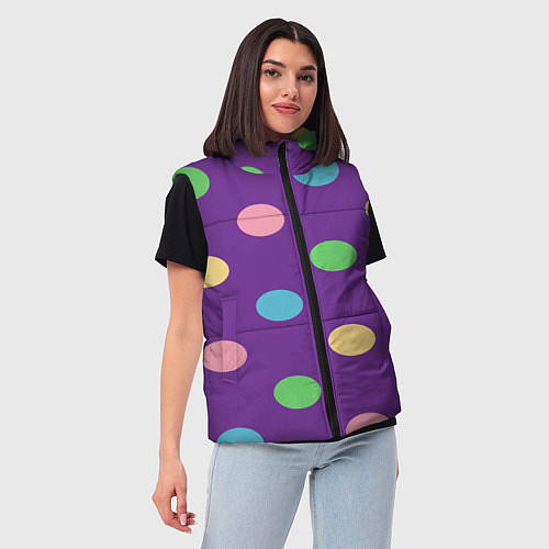 Женский жилет Radius color / 3D-Черный – фото 3