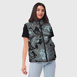 Женский жилет Узор, цвет: 3D-черный — фото 2