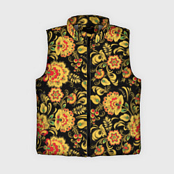 Женский жилет Хохлома, цвет: 3D-светло-серый