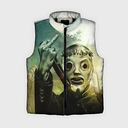 Женский жилет Slipknot, цвет: 3D-черный