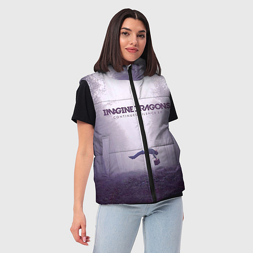 Женский жилет Imagine Dragons: Silence / 3D-Красный – фото 3