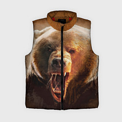 Женский жилет Рык медведя