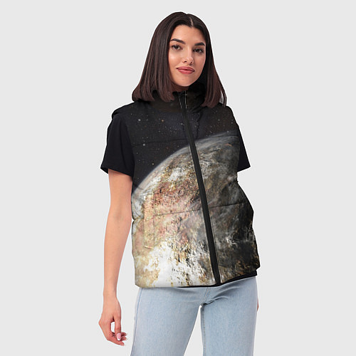 Женский жилет Плутон / 3D-Красный – фото 3