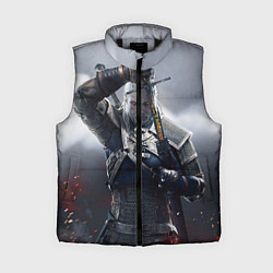 Женский жилет Геральт, цвет: 3D-черный