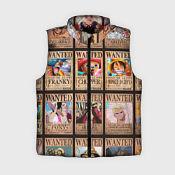 Женский жилет One Piece, цвет: 3D-красный