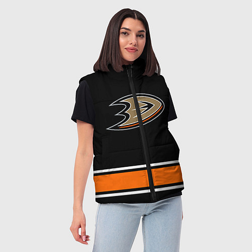 Женский жилет Anaheim Ducks Selanne / 3D-Черный – фото 3