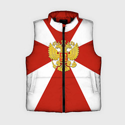 Женский жилет Флаг ВВ, цвет: 3D-черный