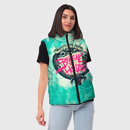 Женский жилет BMTH: Sempiternal / 3D-Светло-серый – фото 3