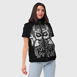 Женский жилет BMTH Owl, цвет: 3D-красный — фото 2